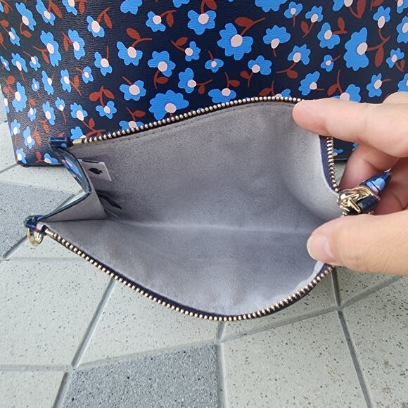 Kate Spade New York Large Molly Party Floral PVC Tote Bag - Picture 11 of 14